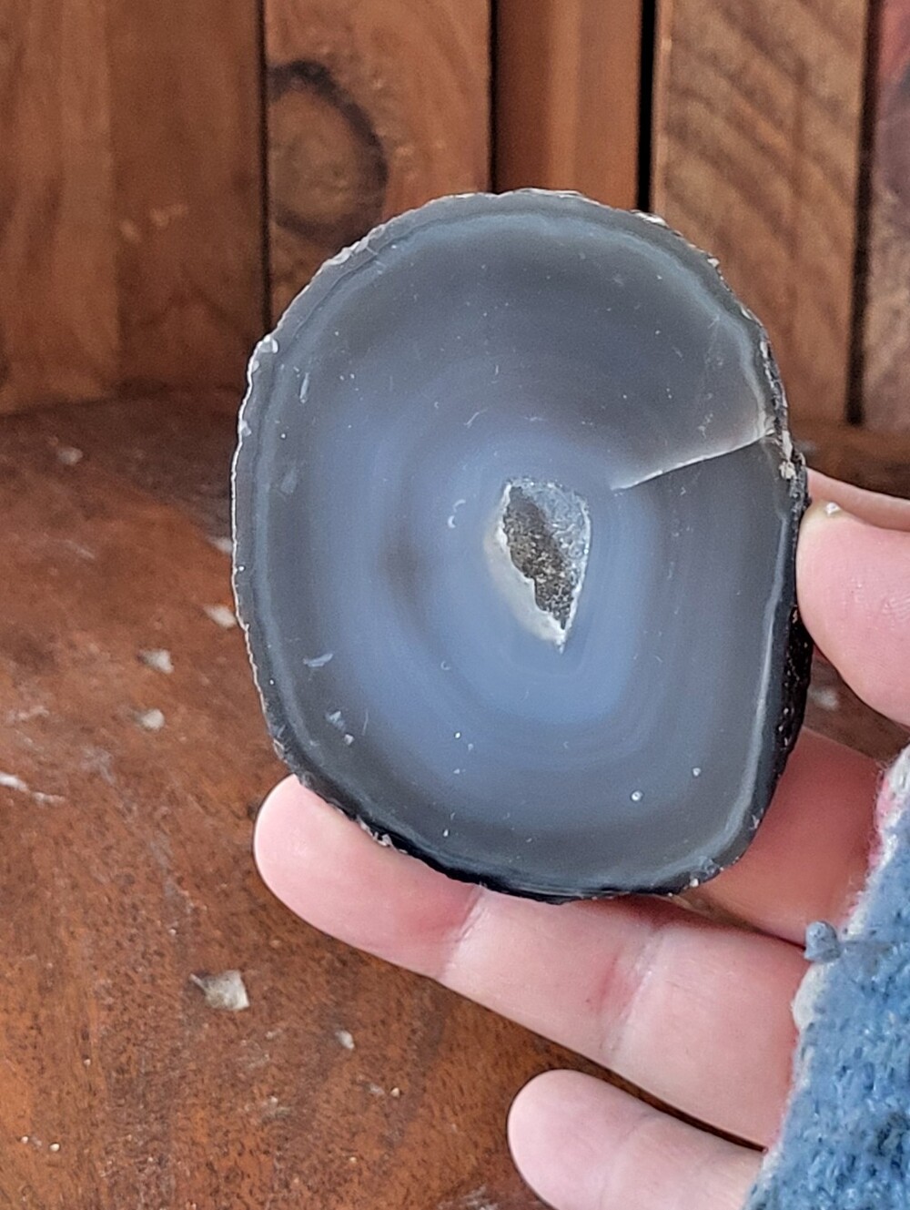 Natural agate slice B